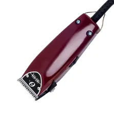 Машинка для стрижки Oster 76023-510-050 регулируемый нож, 4 насадки, бордо