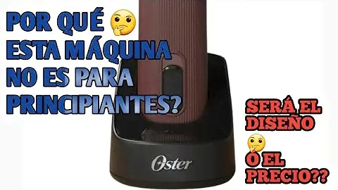 why 🤔 this machine is not for beginners??  OSTER CLASSIC 76 WIRELESS