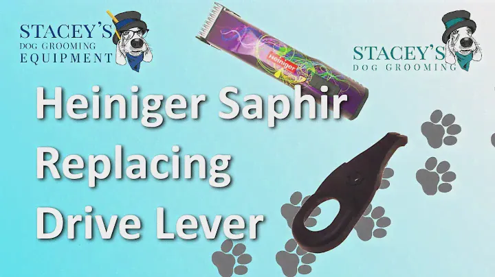 Heiniger Saphir - Replacing Drive Lever