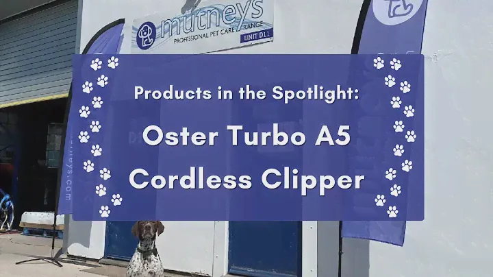 Products in the Spotlight: Oster Turbo A5 Cordless Clipper