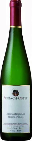 Вино Selbach-Oster, "Zeltinger Sonnenuhr" Riesling Spatlese Зельбах-Остер, "Целтингер Зонненур" Рислинг Шпетлезе 2008 750 мл-0