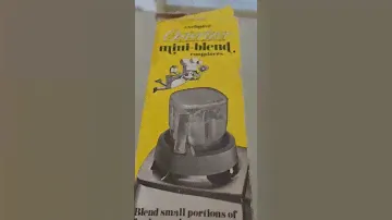 Osterizer vintage mini- blend containers