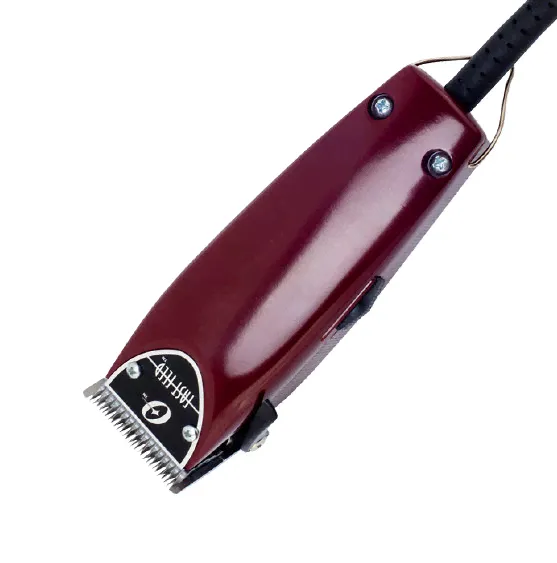 Машинка для стрижки Oster 76023-510-050 регулируемый нож, 4 насадки, бордо