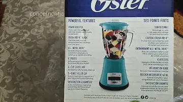 Unboxing Oster 8 Speed Blue Blender from Walmart