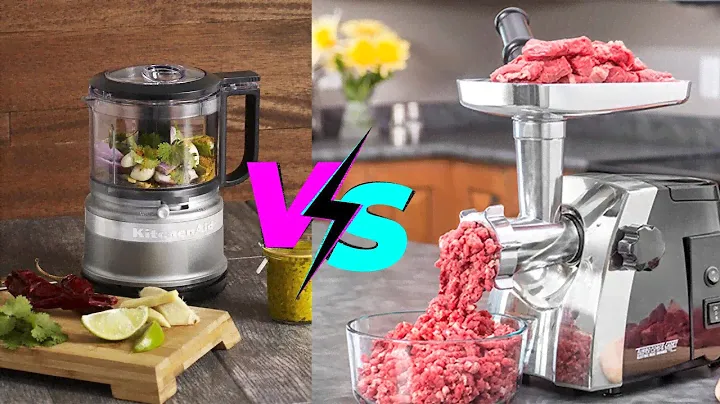 Meat Grinder vs Food Processor