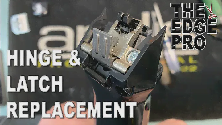 Hinge & Latch Replacement - Andis Rotary Motor Clipper